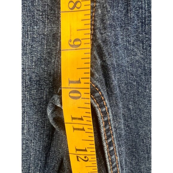 Arizona Jeans Relaxed Youth Boys Dark Wash Denim Jeans Size 16 Regular - Picture 6 of 11